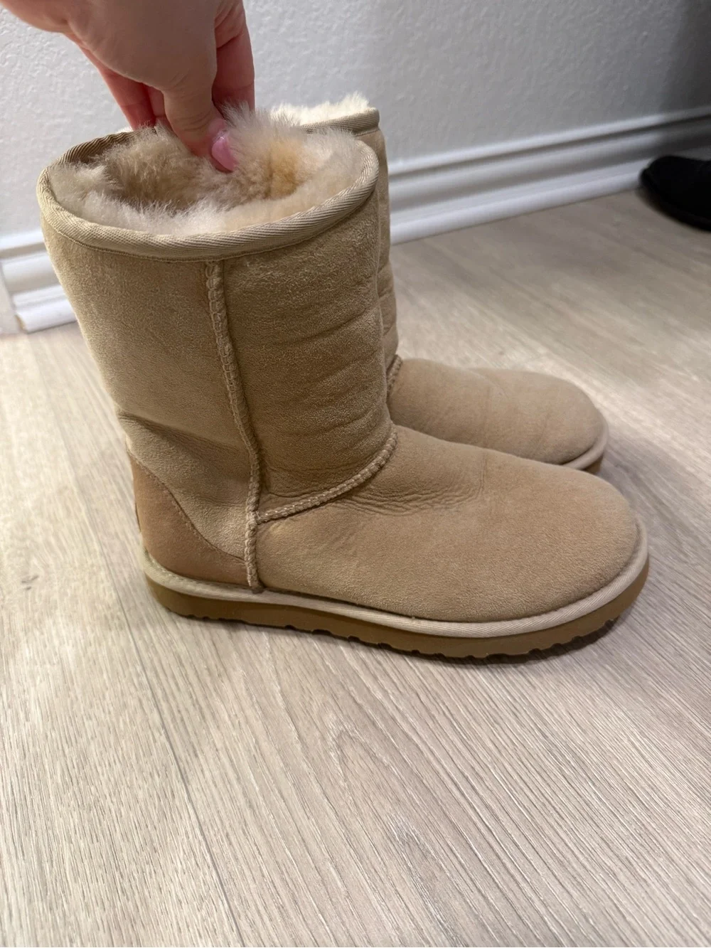 UGG Classic Tan Suede Boots